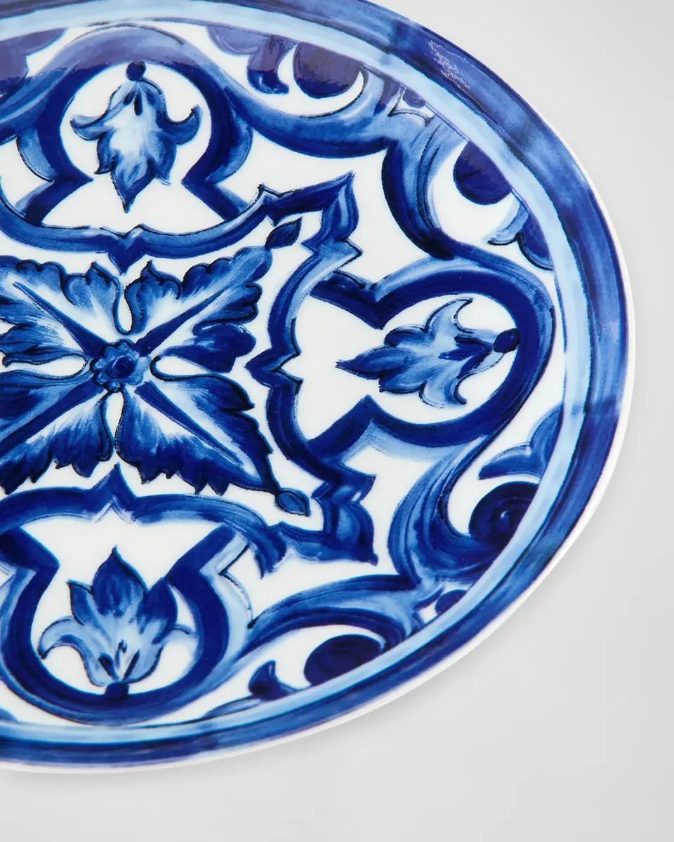 Dolce & Gabbana Casa Blu Mediterraneo Stella Bread Plates, Set of 2 | Thumbnail 4 Dolce & Gabbana Casa Blu Mediterraneo Stella Bread Plates, Set of 2 | Thumbnail 4