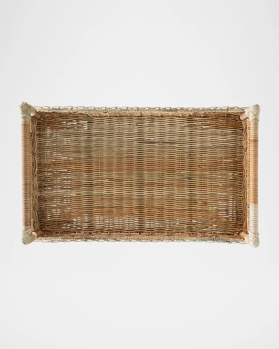 Juliska Provence Rattan Bar Cart | Thumbnail 4 Juliska Provence Rattan Bar Cart | Thumbnail 4