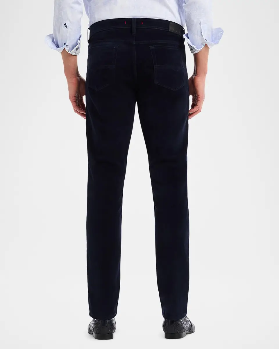 Robert Graham Men's Celestial Velvety Slim Five-Pocket Pants | Thumbnail 3 Robert Graham Men's Celestial Velvety Slim Five-Pocket Pants | Thumbnail 3