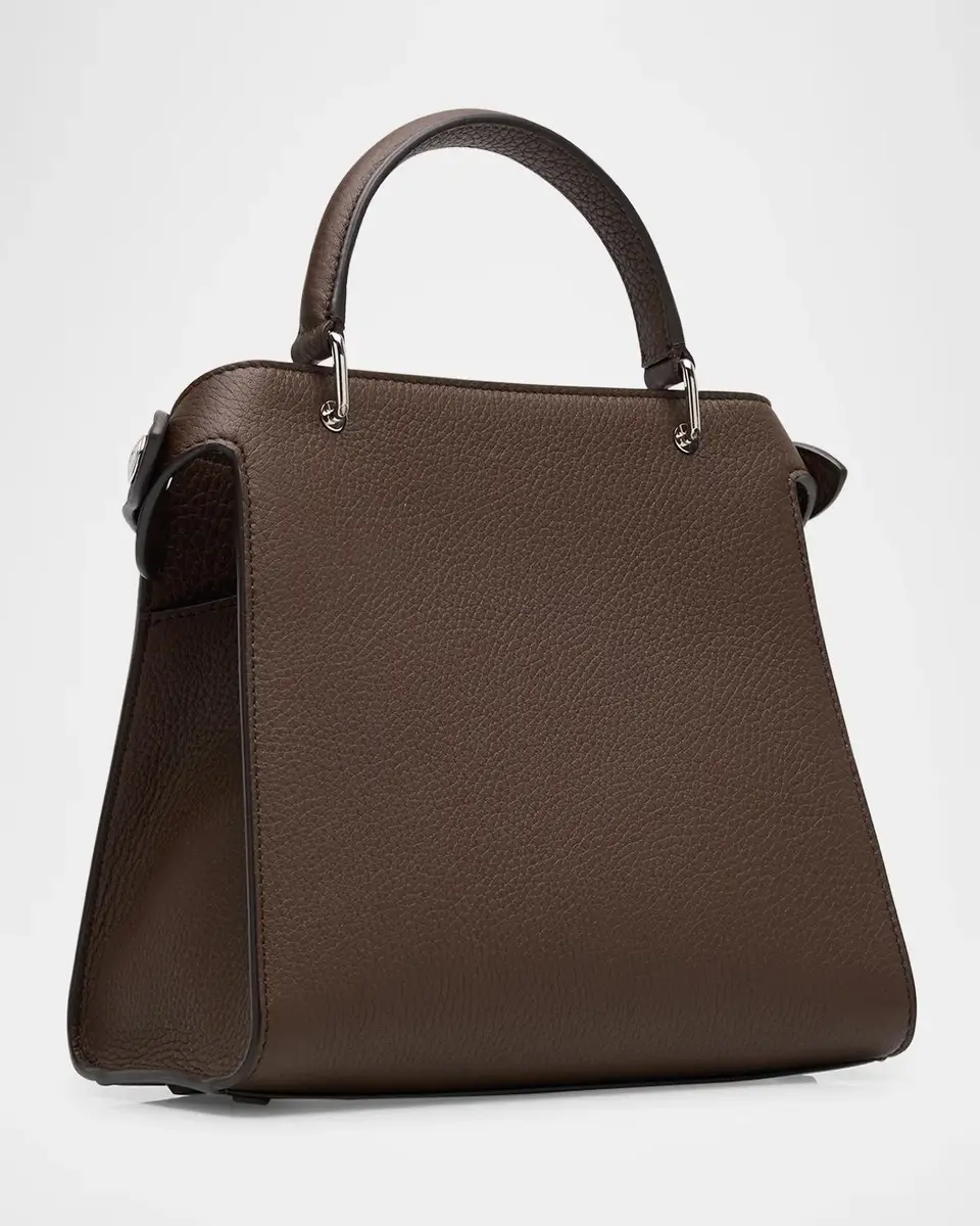 Michino Paris Lutece Mini Grained Leather Top-Handle Bag | Thumbnail 3 Michino Paris Lutece Mini Grained Leather Top-Handle Bag | Thumbnail 3