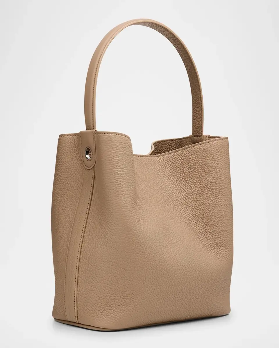 Michino Paris Odeon PM Grain Leather Bucket Bag | Thumbnail 3 Michino Paris Odeon PM Grain Leather Bucket Bag | Thumbnail 3