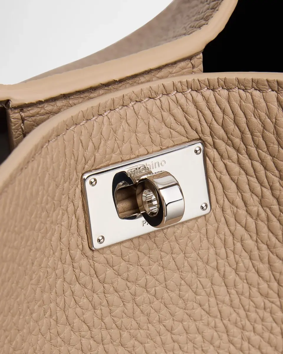 Michino Paris Odeon PM Grain Leather Bucket Bag | Thumbnail 6 Michino Paris Odeon PM Grain Leather Bucket Bag | Thumbnail 6