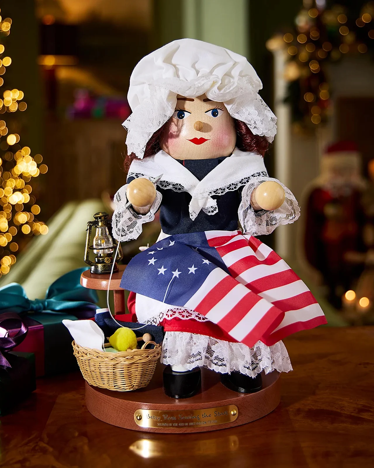 Limited Edition 250th Anniversary Betsy Ross Sewing the Stars Nutcracker Limited Edition 250th Anniversary Betsy Ross Sewing the Stars Nutcracker