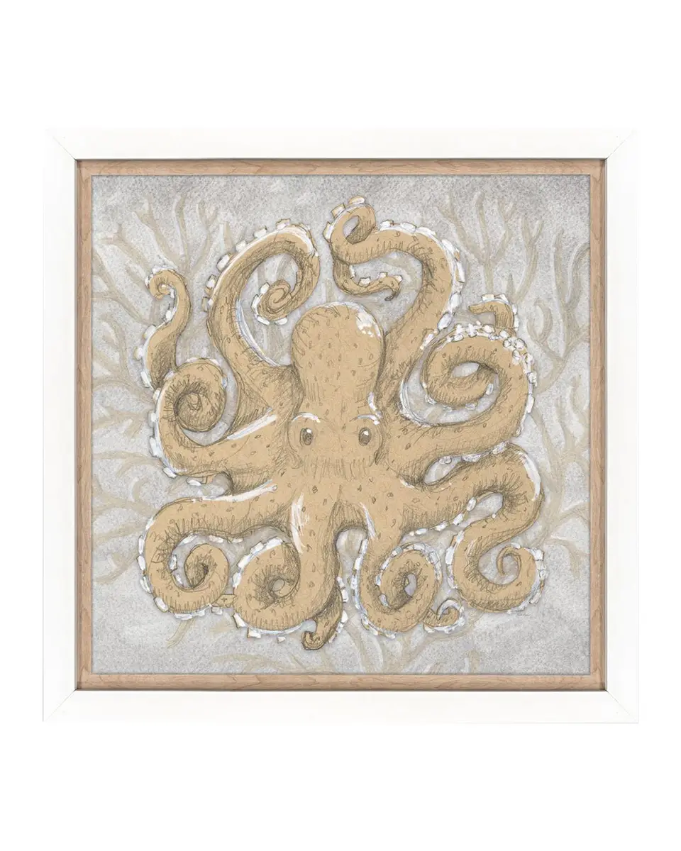 Paragon Decors "Octopus Drawing 1" Framed Giclee by Patti Bishop | Thumbnail 3 Paragon Decors "Octopus Drawing 1" Framed Giclee by Patti Bishop | Thumbnail 3