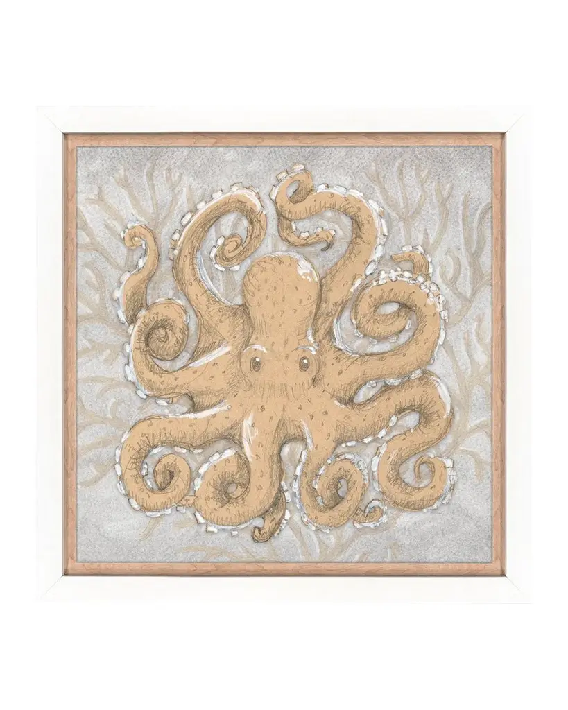 "Octopus Drawing 1" Framed Giclee by Patti Bishop "Octopus Drawing 1" Framed Giclee by Patti Bishop
