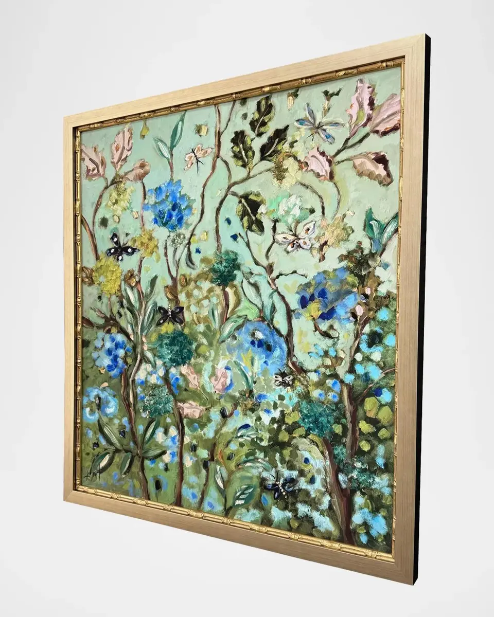 Paragon Decors "Insects & Vines" Framed Giclee by Libby Smart | Thumbnail 2 Paragon Decors "Insects & Vines" Framed Giclee by Libby Smart | Thumbnail 2