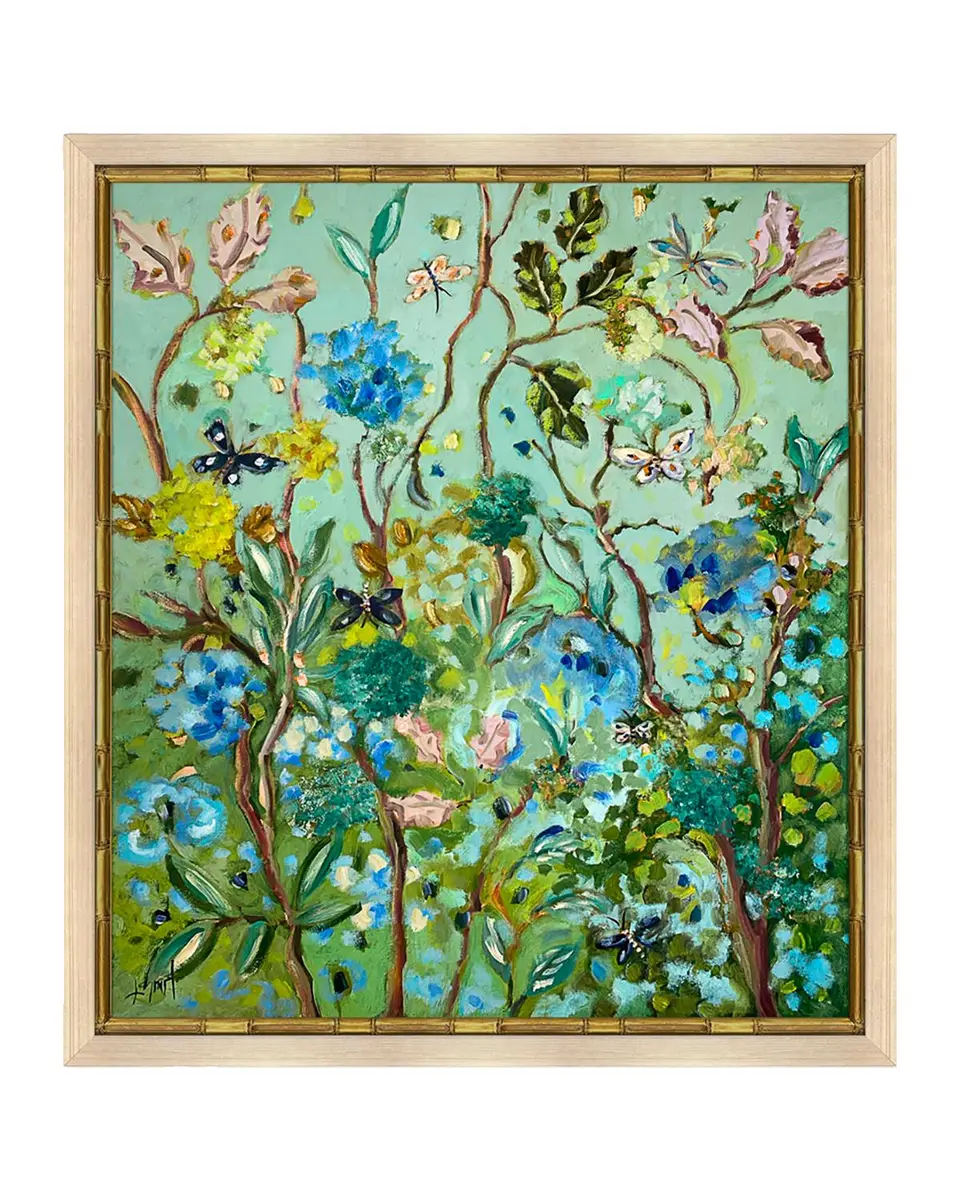 Paragon Decors "Insects & Vines" Framed Giclee by Libby Smart | Thumbnail 3 Paragon Decors "Insects & Vines" Framed Giclee by Libby Smart | Thumbnail 3