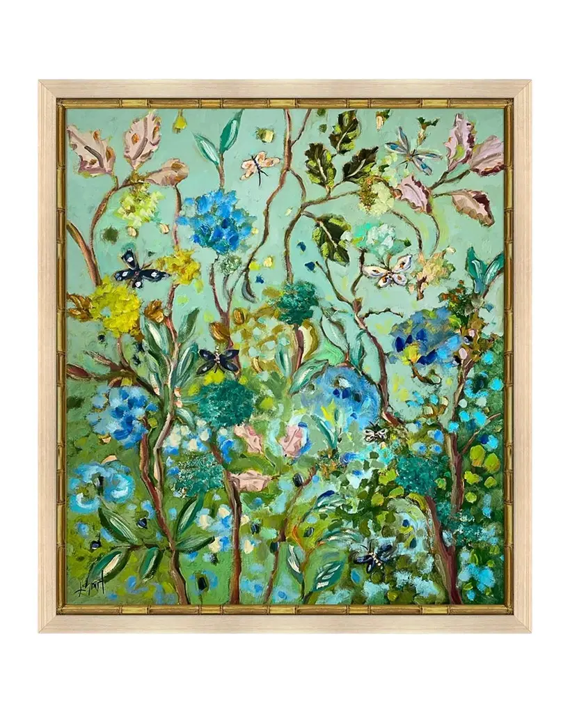 Paragon Decors "Insects & Vines" Framed Giclee by Libby Smart