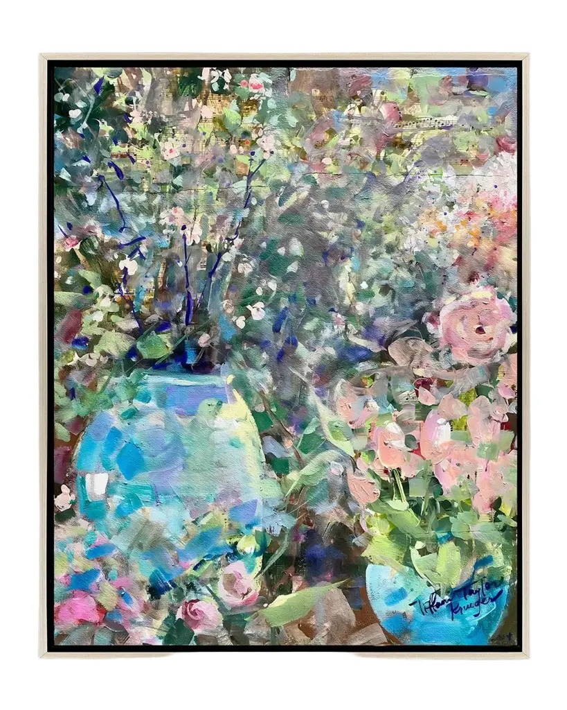 "Potted Plants" Framed Giclee by Taylor "Potted Plants" Framed Giclee by Taylor