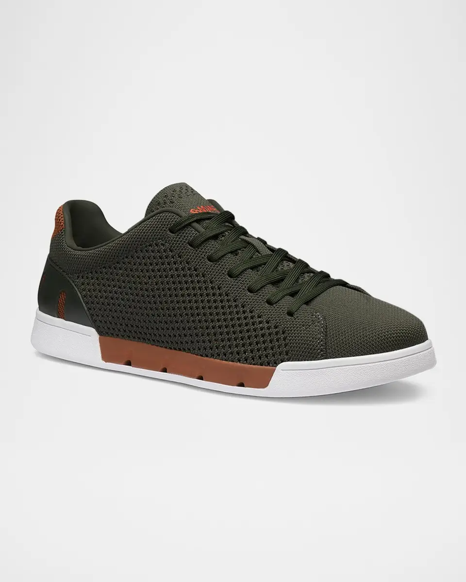 SWIMS Men's Breeze Tennis Knit Low-Top Sneakers | Thumbnail 2 SWIMS Men's Breeze Tennis Knit Low-Top Sneakers | Thumbnail 2