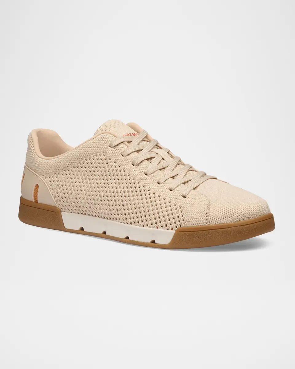 SWIMS Men's Breeze Tennis Knit Low-Top Sneakers | Thumbnail 2 SWIMS Men's Breeze Tennis Knit Low-Top Sneakers | Thumbnail 2