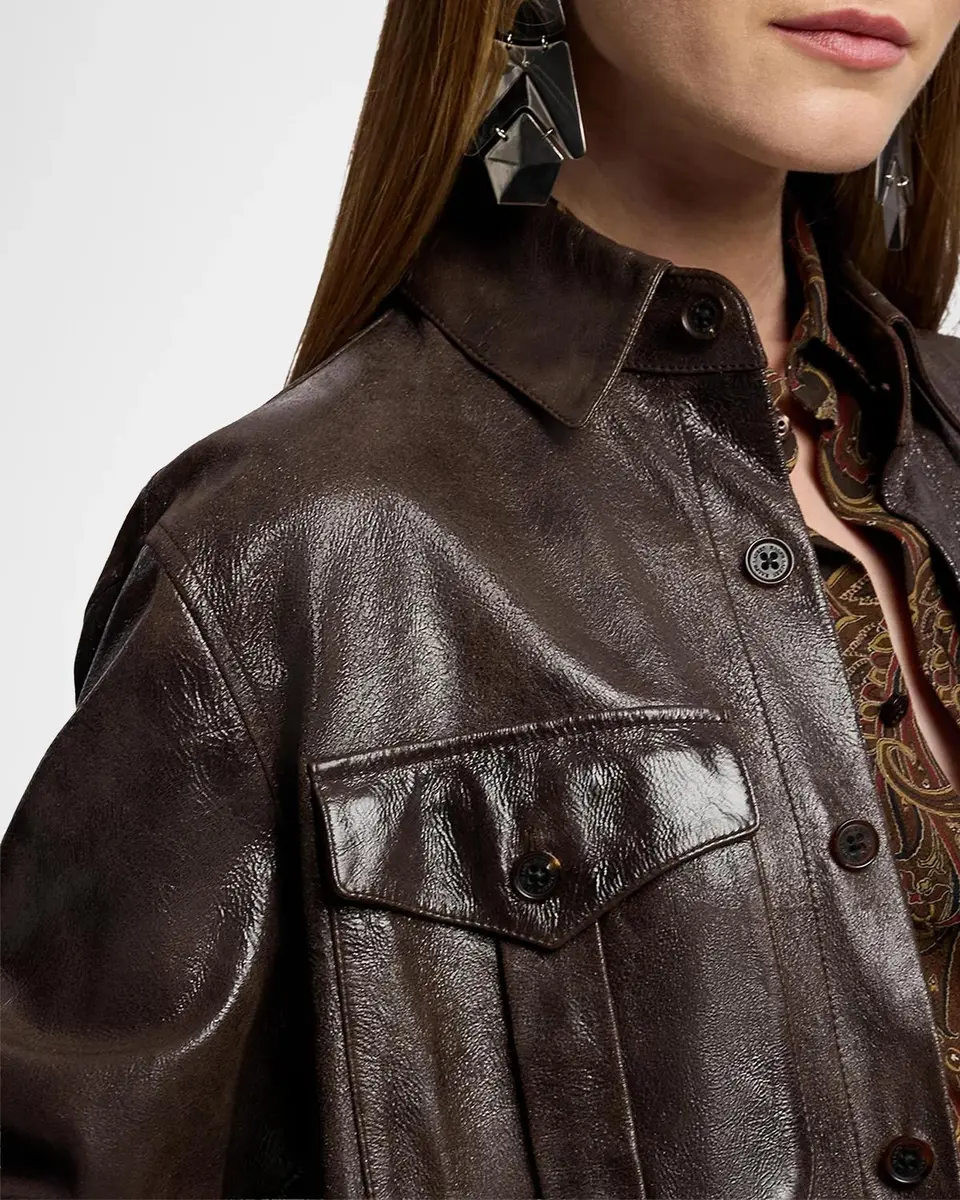 Ralph Lauren Collection Landry Lamb-Suede Shirt | Thumbnail 5 Ralph Lauren Collection Landry Lamb-Suede Shirt | Thumbnail 5