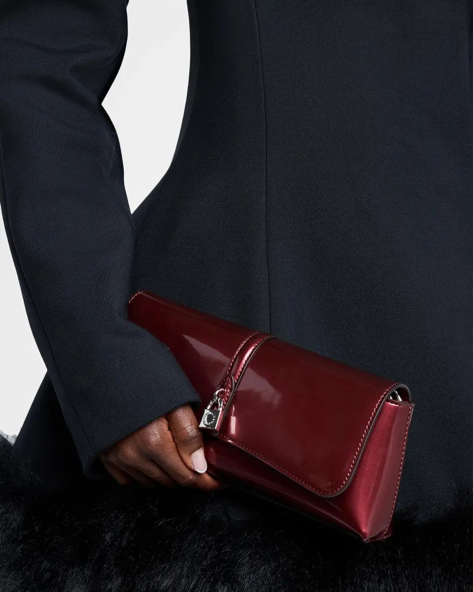 Stella McCartney Ryder Padlock Convertible Pochette | Thumbnail 2 Stella McCartney Ryder Padlock Convertible Pochette | Thumbnail 2