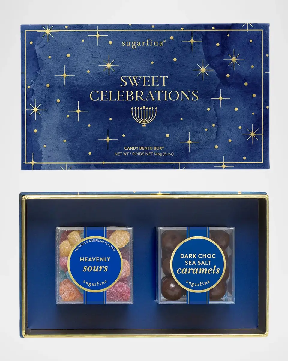 Sugarfina Hanukkah Sweet Celebration 2-Piece Candy Bento Box | Thumbnail 3 Sugarfina Hanukkah Sweet Celebration 2-Piece Candy Bento Box | Thumbnail 3