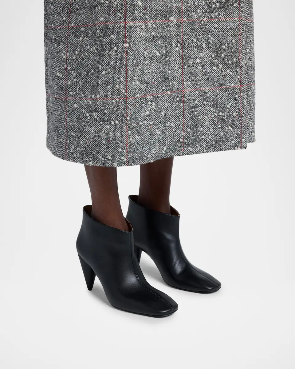 Stella McCartney 80MM Faux-Fur Cuff Ankle Boots | Thumbnail 2 Stella McCartney 80MM Faux-Fur Cuff Ankle Boots | Thumbnail 2