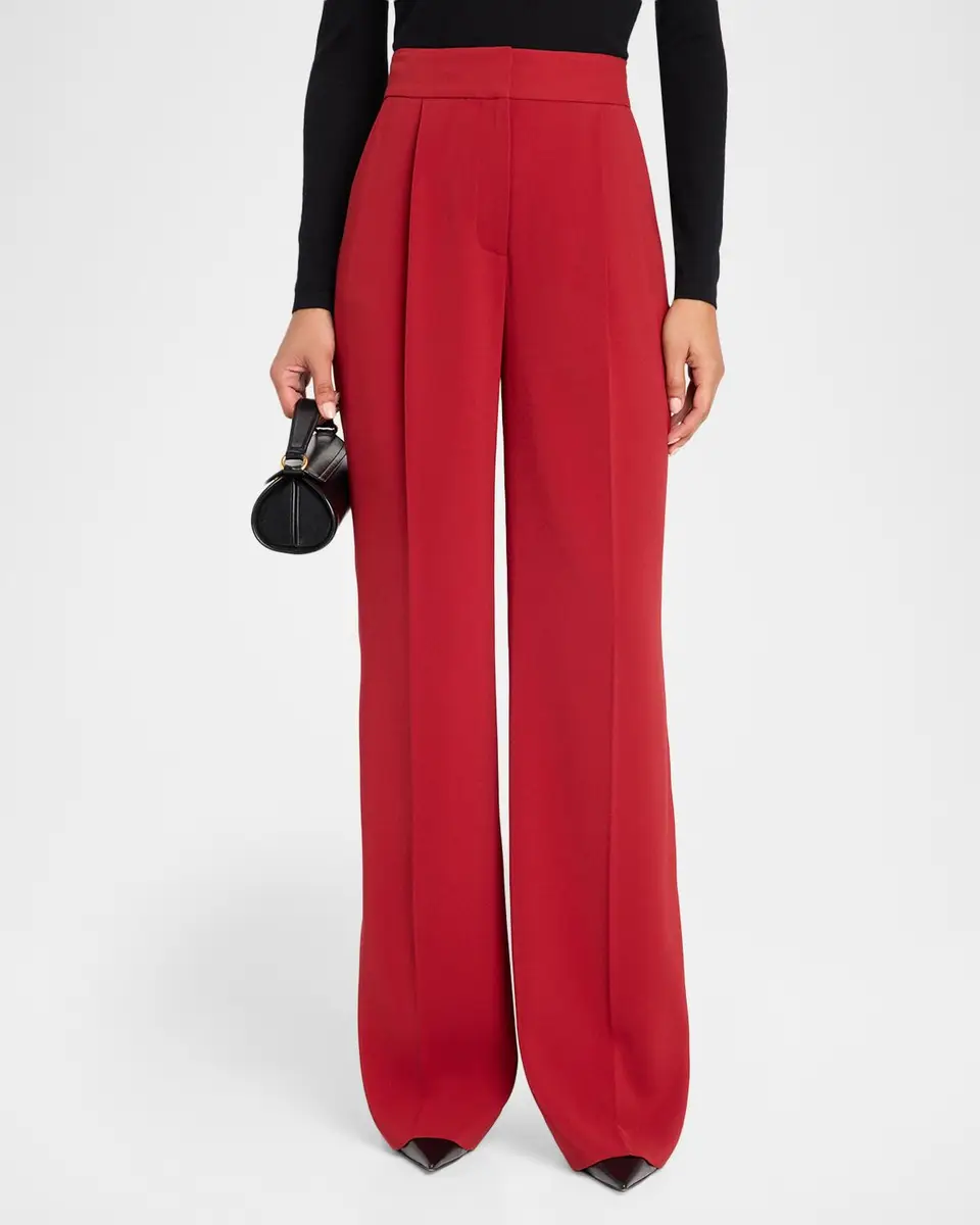 Veronica Beard Robinne Wide-Leg Trousers | Thumbnail 4 Veronica Beard Robinne Wide-Leg Trousers | Thumbnail 4