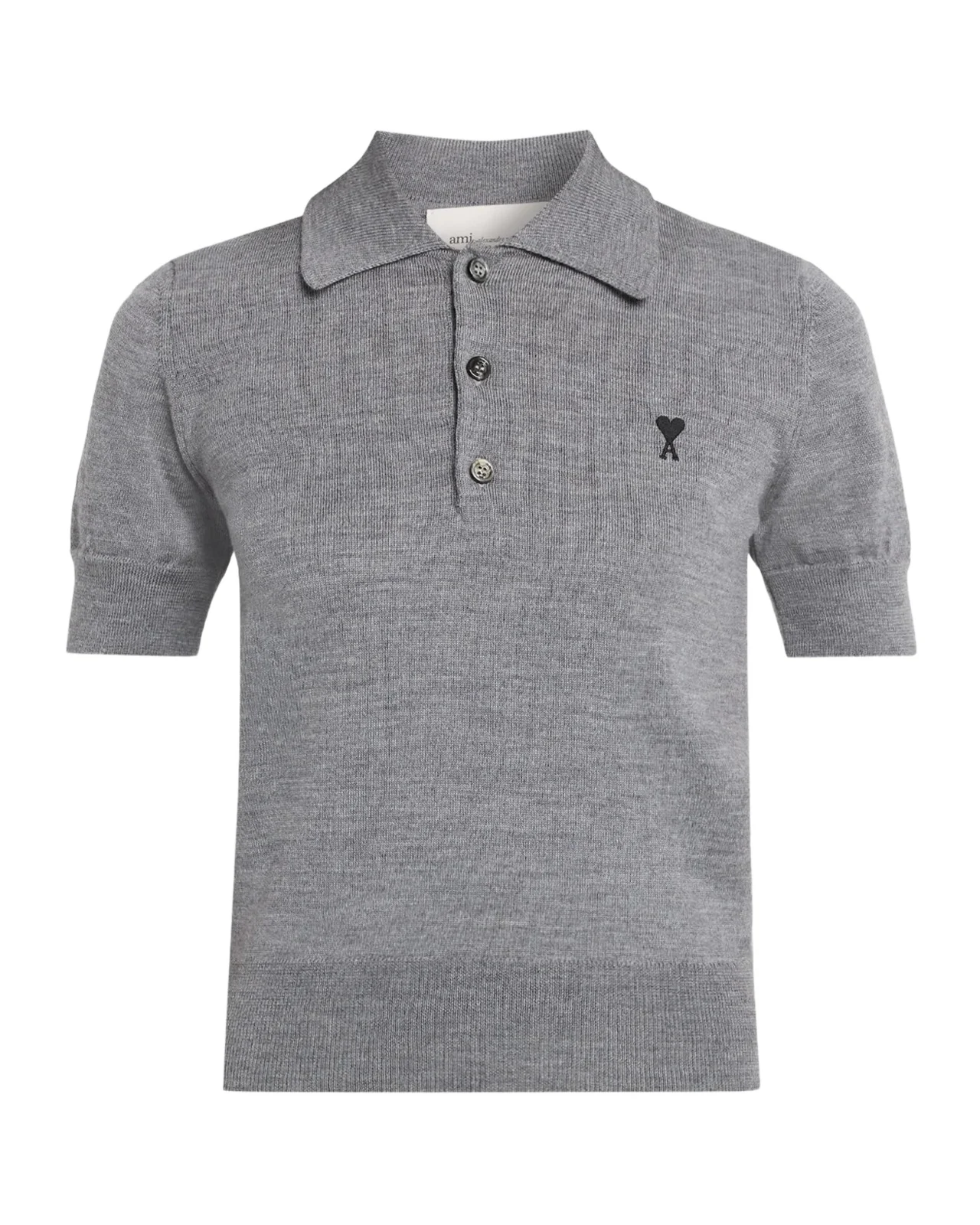 Ami De Coeur Wool Polo Top Ami De Coeur Wool Polo Top