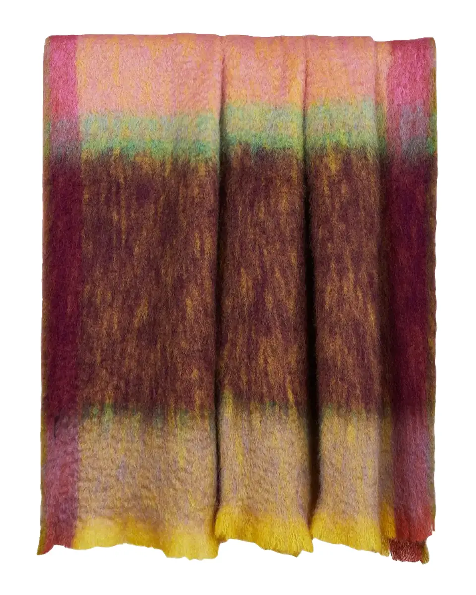Mantas Ezcaray Rozco Mohair-Blend Throw, 51" x 79" | Thumbnail 2 Mantas Ezcaray Rozco Mohair-Blend Throw, 51" x 79" | Thumbnail 2