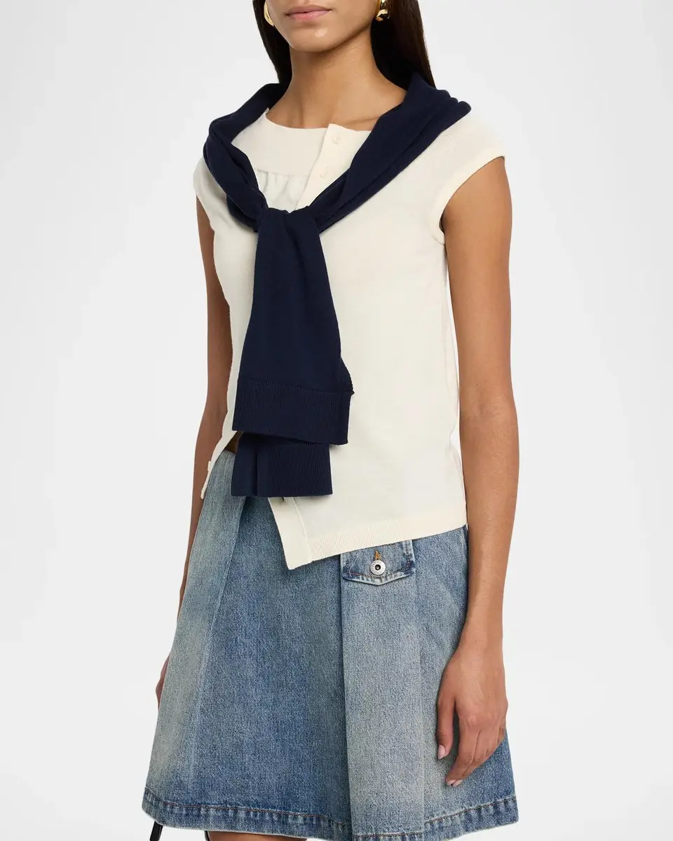 JW Anderson Off-The-Shoulder Sweater Tank | Thumbnail 4