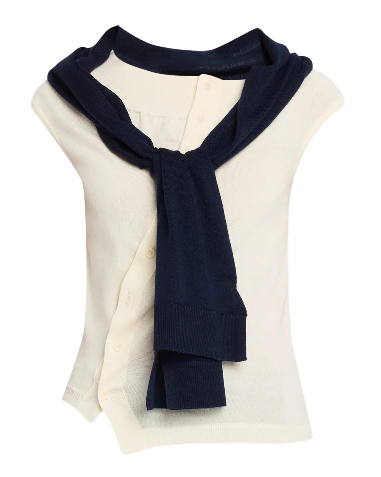 JW Anderson Off-The-Shoulder Sweater Tank
