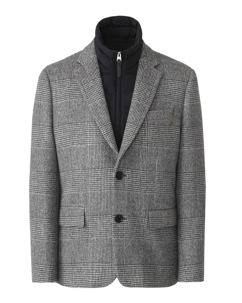 Mackage Men's Sutton Plaid Wool Jacket
