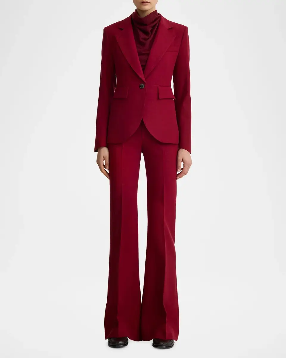 SMYTHE Notch Lapel Tweed Blazer | Thumbnail 2