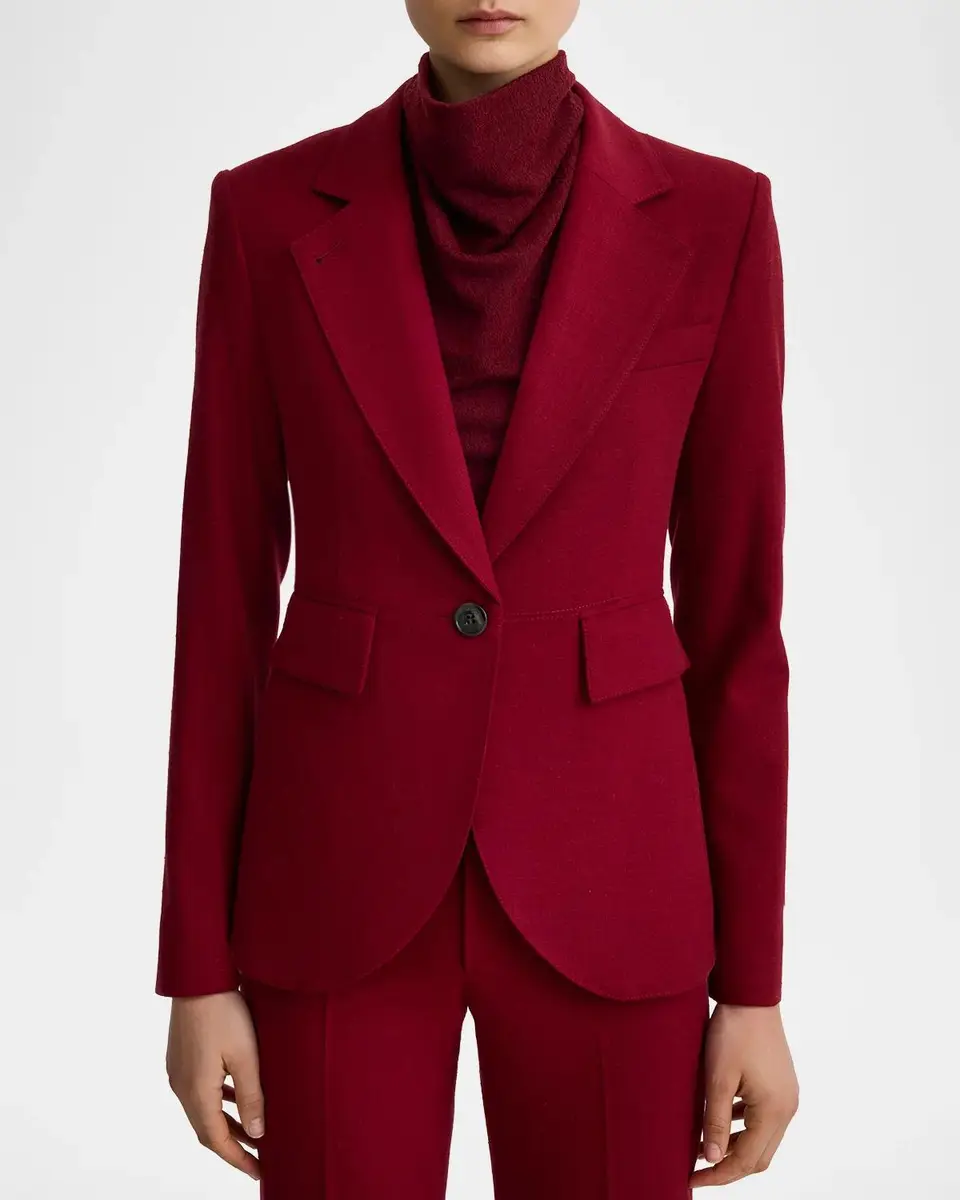 SMYTHE Notch Lapel Tweed Blazer | Thumbnail 4