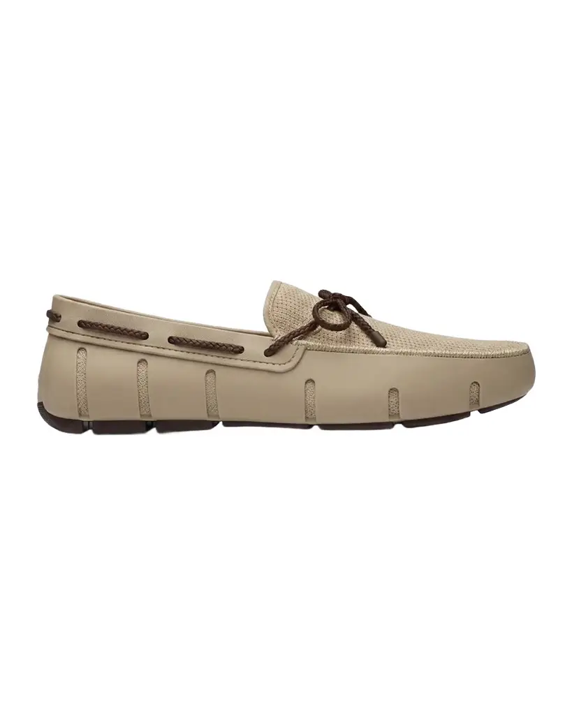 SWIMS Men's Braided Lace Mesh Loafers