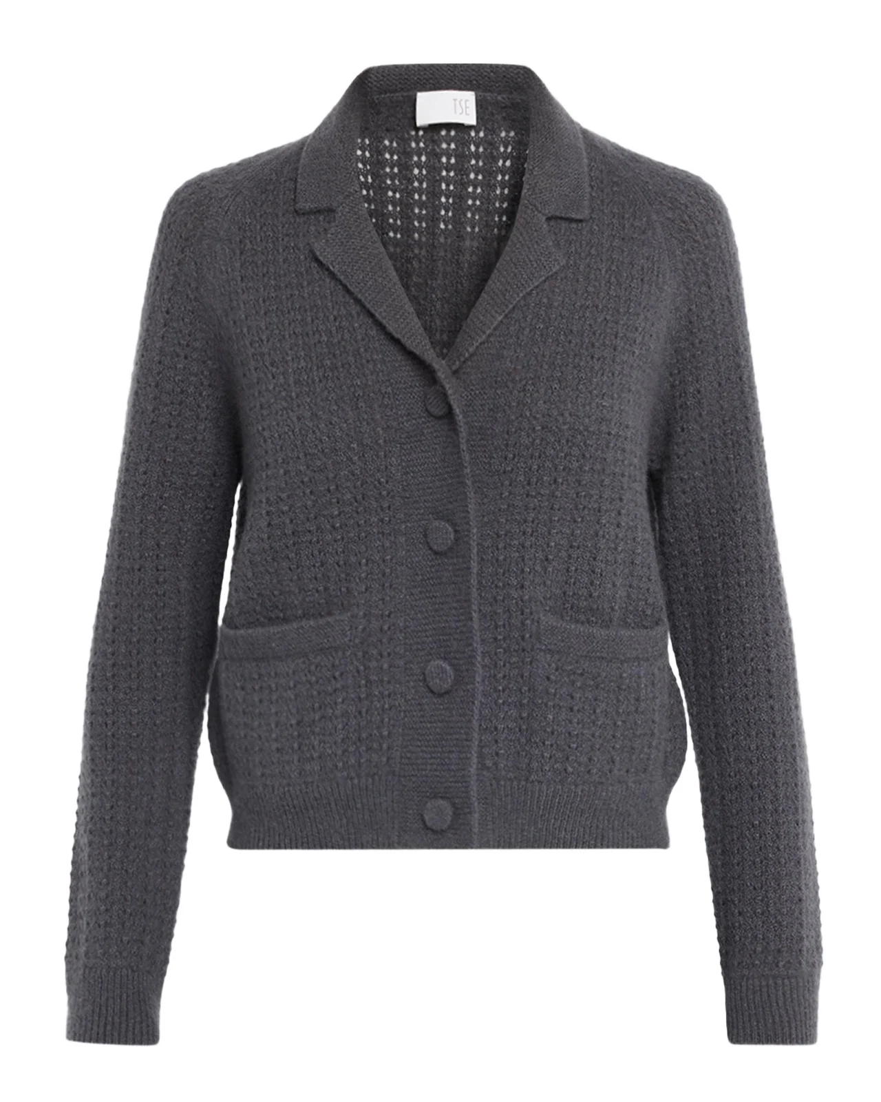 Cashmere Pointelle-Knit Cardigan Cashmere Pointelle-Knit Cardigan