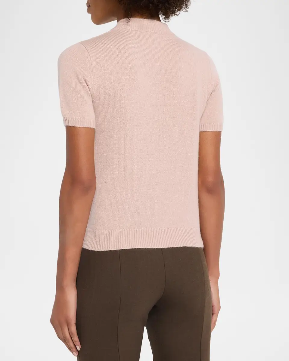 TSE Cashmere Cashmere Textured Mock Turtleneck Sweater | Thumbnail 3 TSE Cashmere Cashmere Textured Mock Turtleneck Sweater | Thumbnail 3