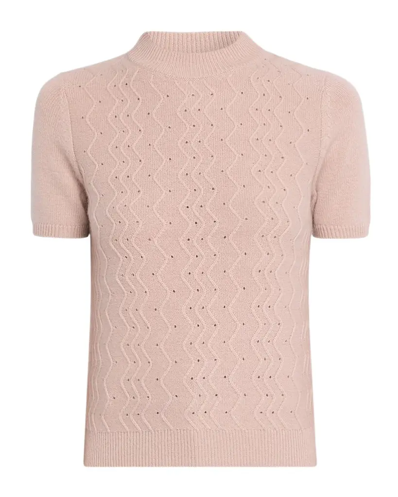 Cashmere Textured Mock Turtleneck Sweater Cashmere Textured Mock Turtleneck Sweater