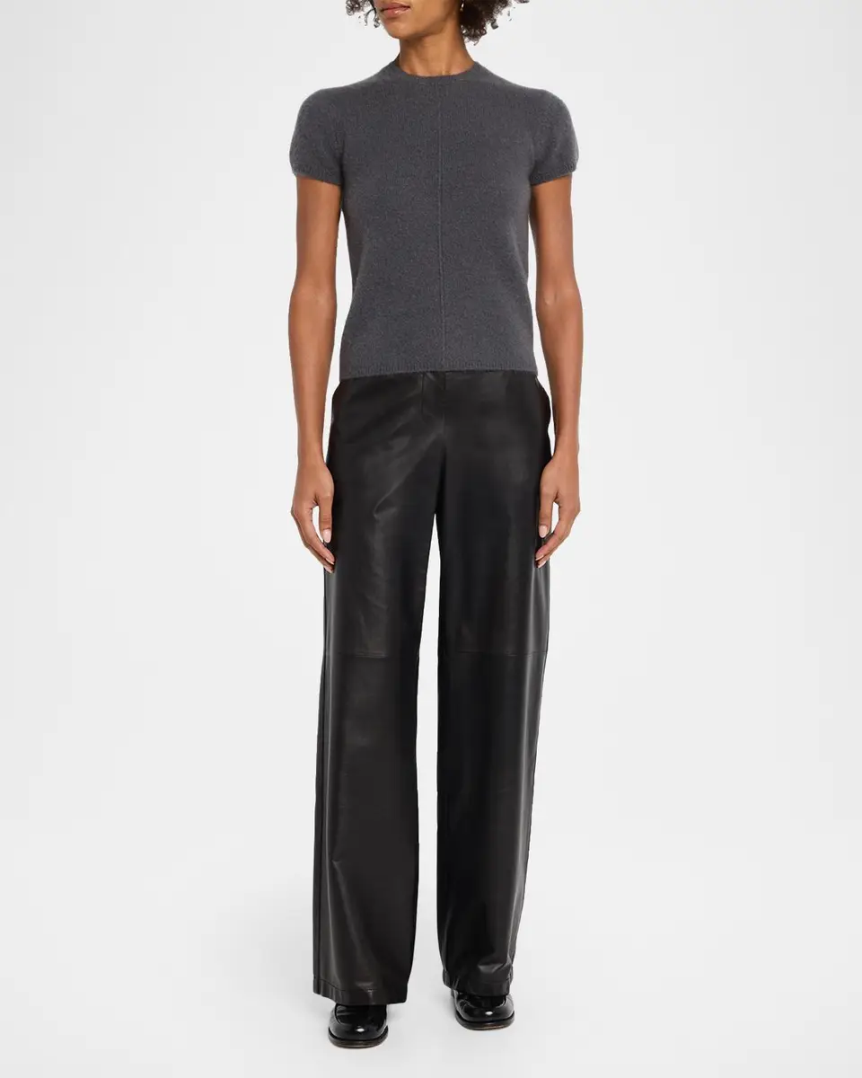 TSE Cashmere Boucle Cashmere Short-Sleeve Sweater | Thumbnail 2 TSE Cashmere Boucle Cashmere Short-Sleeve Sweater | Thumbnail 2