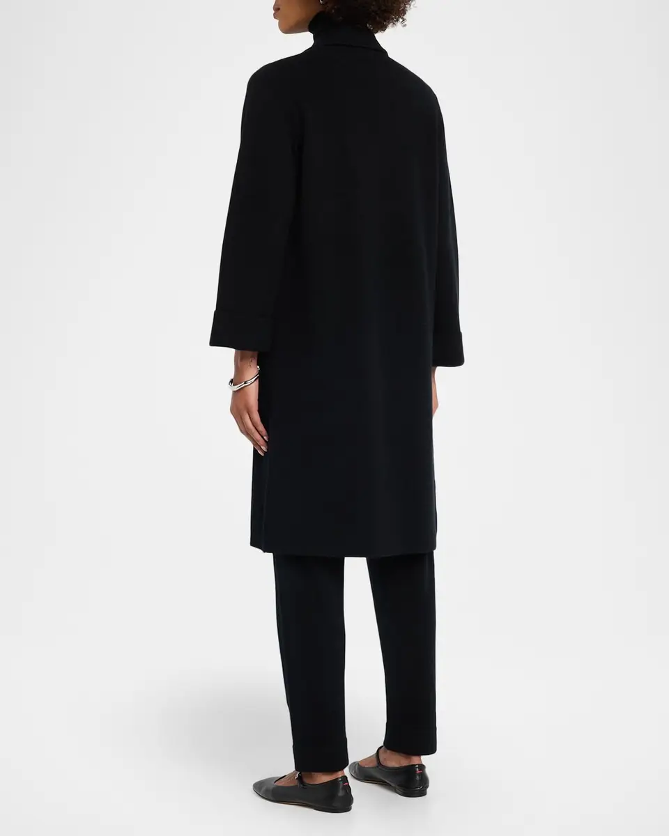TSE Cashmere Cashmere Long Open-Front Coat | Thumbnail 3 TSE Cashmere Cashmere Long Open-Front Coat | Thumbnail 3