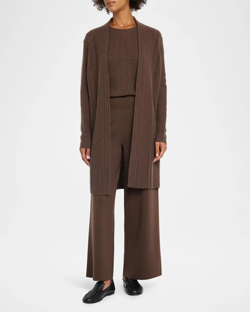 TSE Cashmere Cashmere Cable-Knit Wrap Cardigan | Thumbnail 2 TSE Cashmere Cashmere Cable-Knit Wrap Cardigan | Thumbnail 2