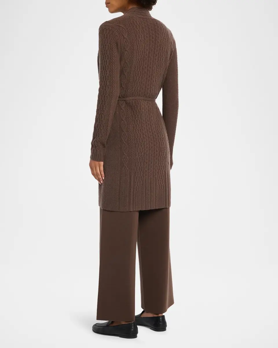 TSE Cashmere Cashmere Cable-Knit Wrap Cardigan | Thumbnail 3 TSE Cashmere Cashmere Cable-Knit Wrap Cardigan | Thumbnail 3