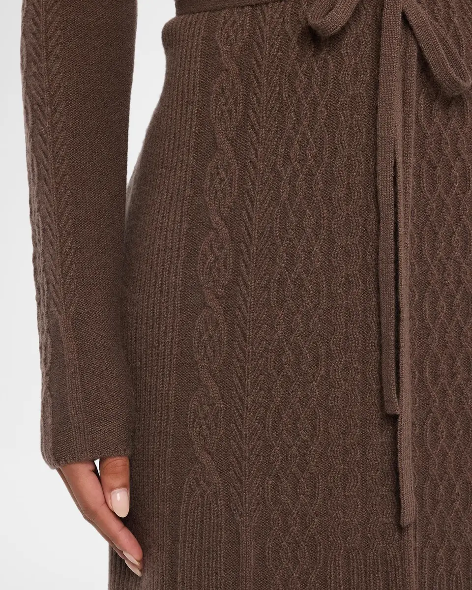 TSE Cashmere Cashmere Cable-Knit Wrap Cardigan | Thumbnail 5 TSE Cashmere Cashmere Cable-Knit Wrap Cardigan | Thumbnail 5