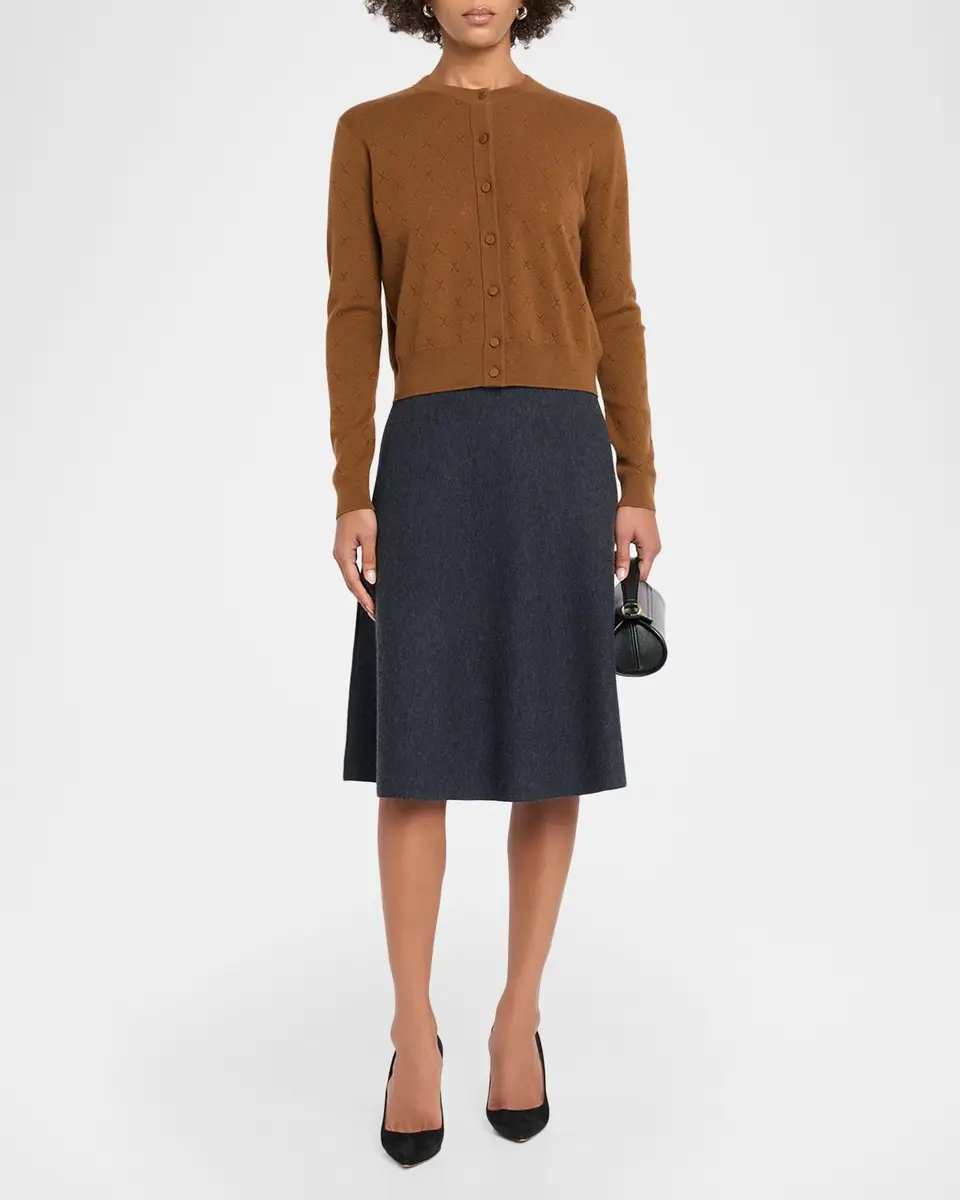 TSE Cashmere Knit A-Line Midi Skirt | Thumbnail 2 TSE Cashmere Knit A-Line Midi Skirt | Thumbnail 2