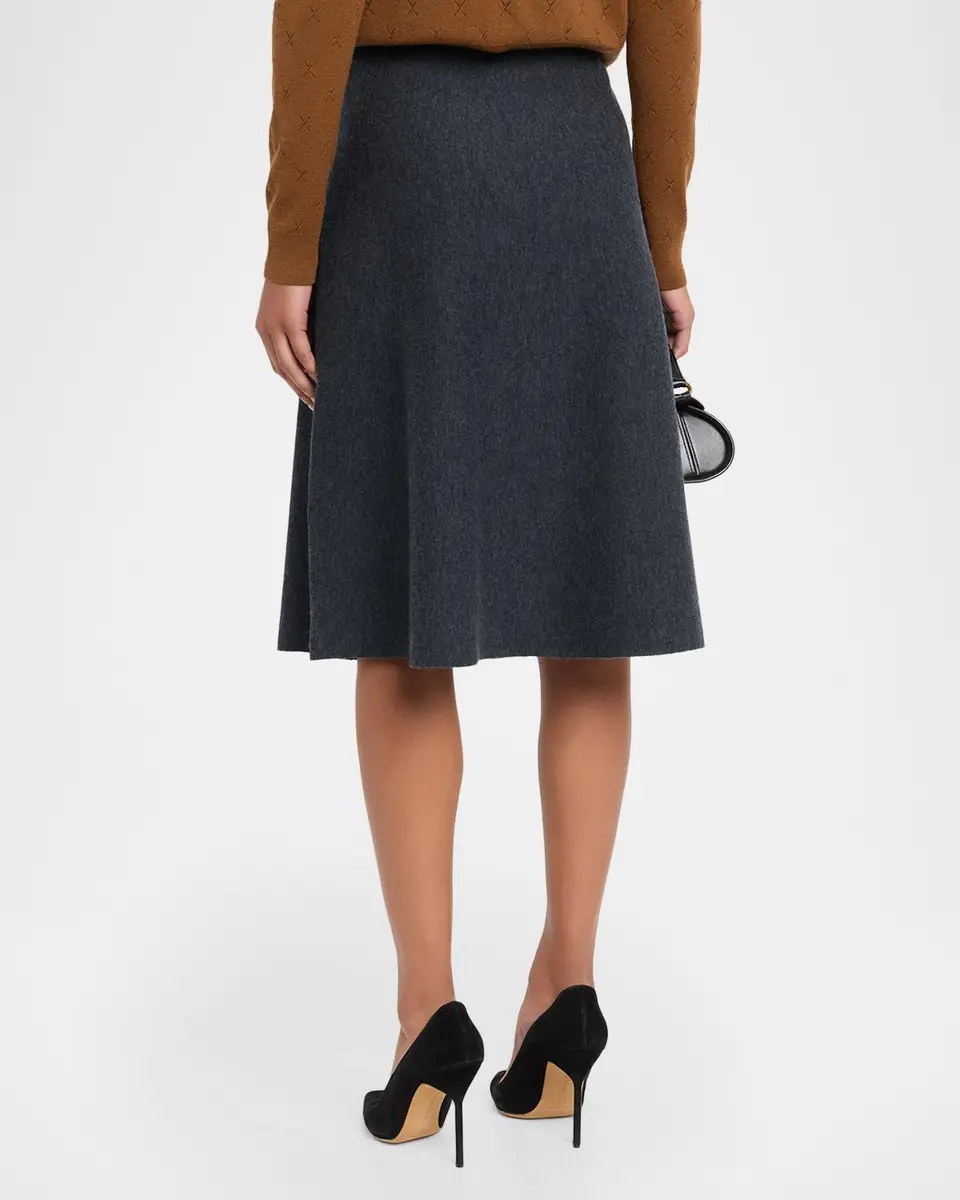 TSE Cashmere Knit A-Line Midi Skirt | Thumbnail 3 TSE Cashmere Knit A-Line Midi Skirt | Thumbnail 3