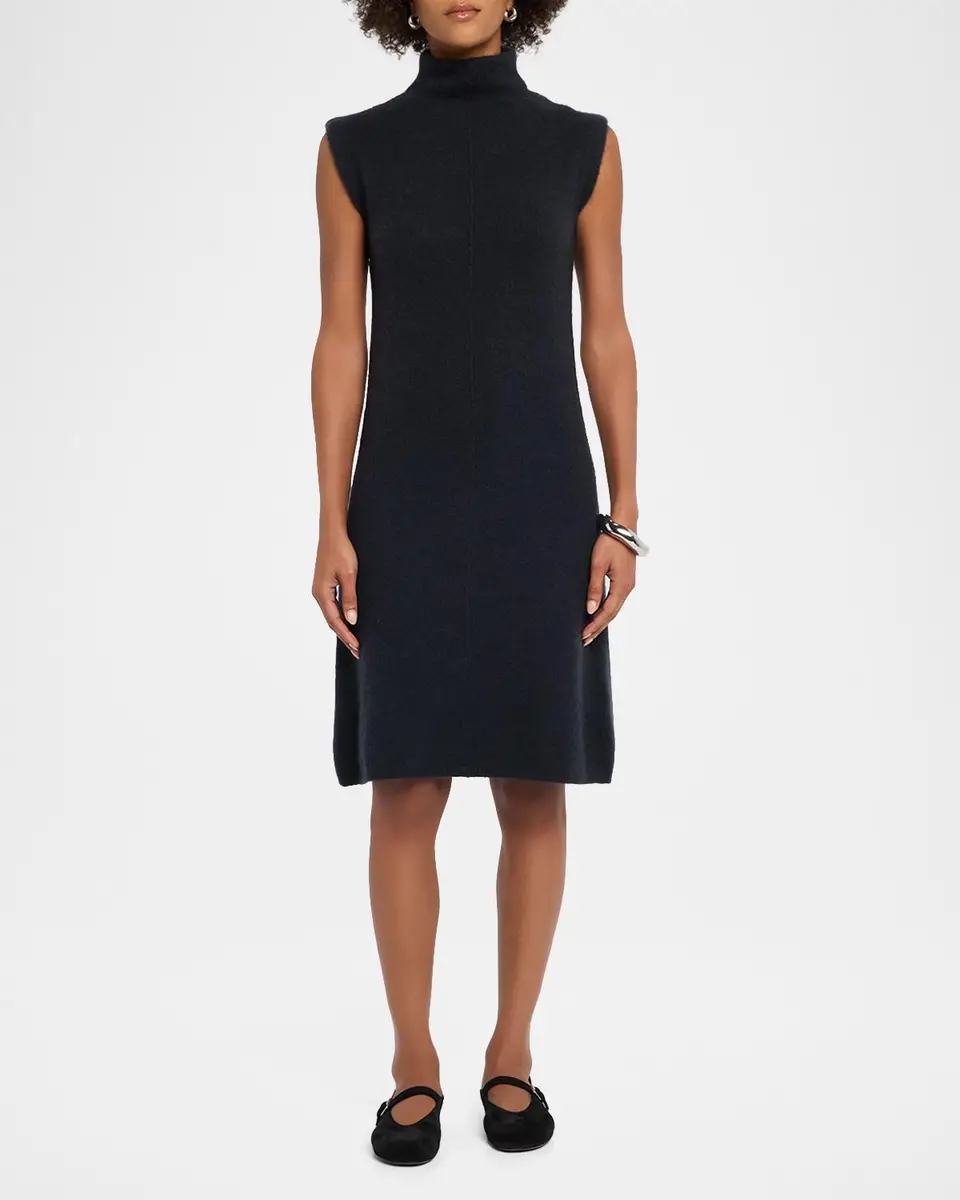 TSE Cashmere Cashmere Boucle Sleeveless Sweater Dress | Thumbnail 2 TSE Cashmere Cashmere Boucle Sleeveless Sweater Dress | Thumbnail 2