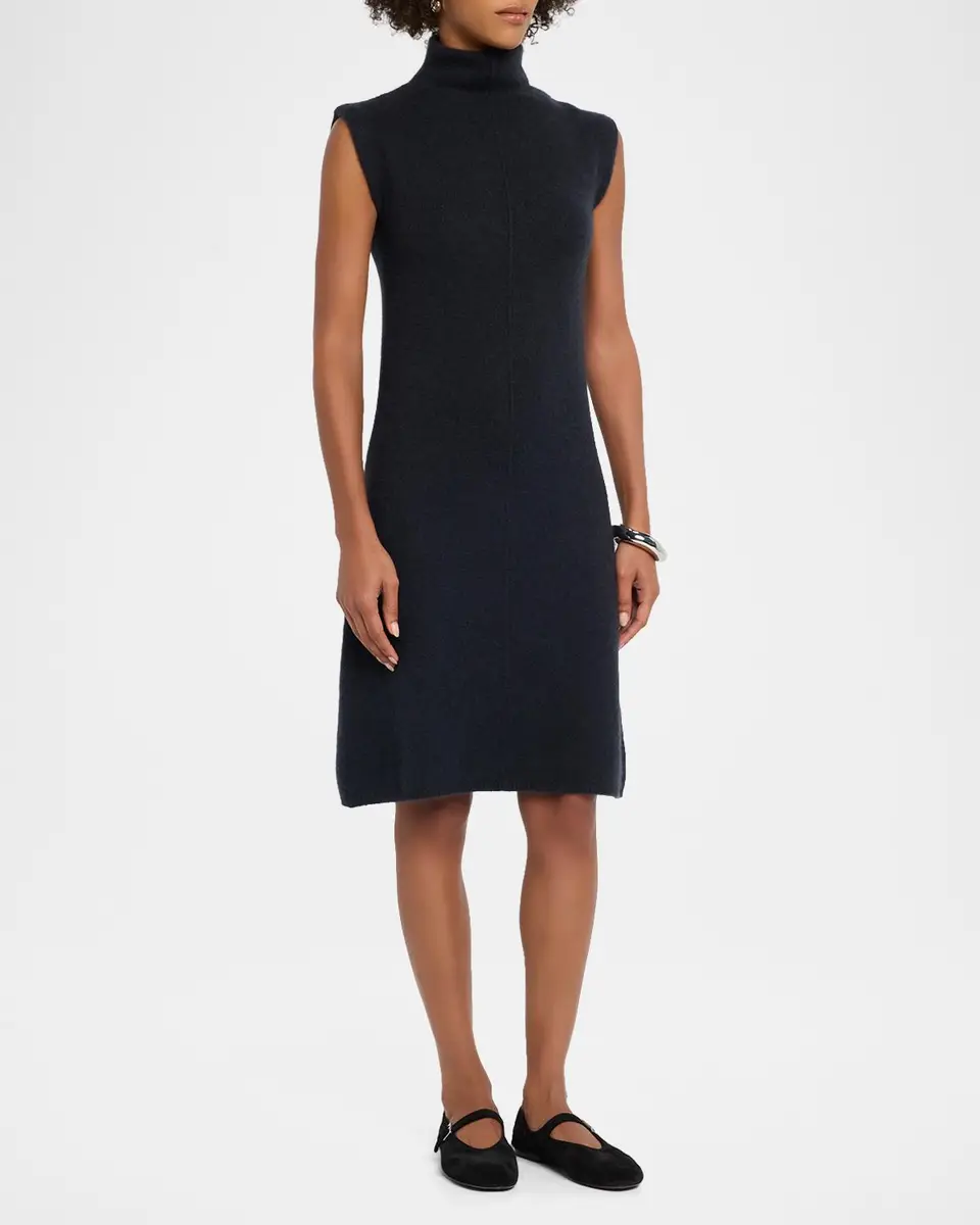 TSE Cashmere Cashmere Boucle Sleeveless Sweater Dress | Thumbnail 4 TSE Cashmere Cashmere Boucle Sleeveless Sweater Dress | Thumbnail 4