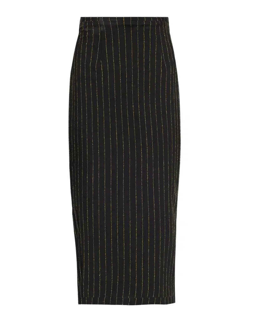 Sergio Hudson Tailored Wool Midi Pencil Skirt
