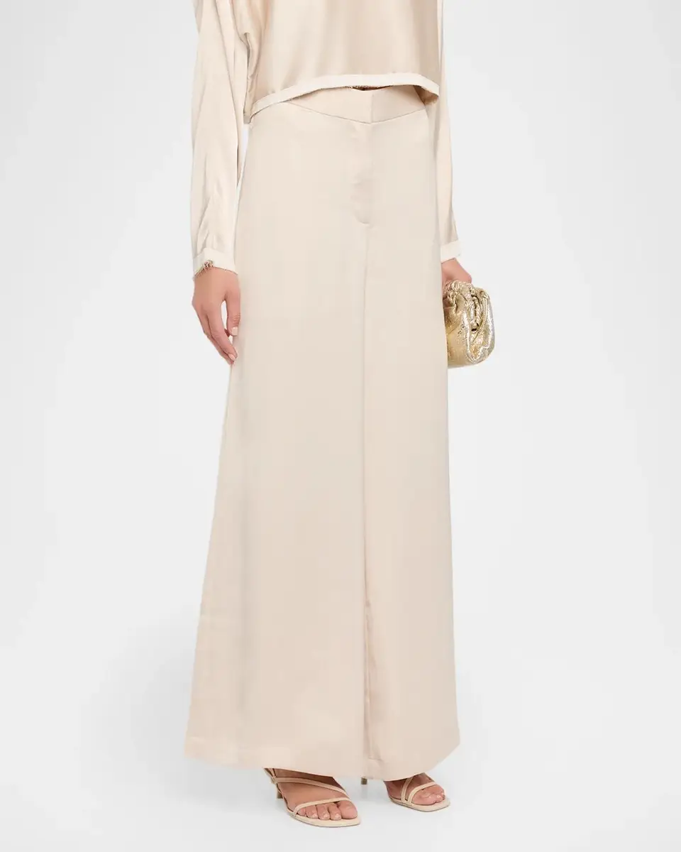 JBQ Arlan Satin Wide-Leg High-Rise Pants | Thumbnail 3 JBQ Arlan Satin Wide-Leg High-Rise Pants | Thumbnail 3