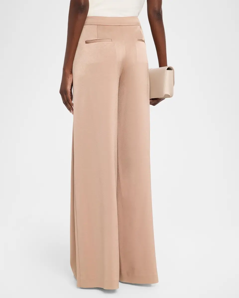 Kobi Halperin Phoenix Wide-Leg Crepe Back Satin Pants | Thumbnail 3 Kobi Halperin Phoenix Wide-Leg Crepe Back Satin Pants | Thumbnail 3