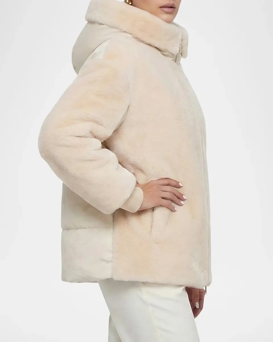 Gorski Select Lamb Shearling Quilted Parka | Thumbnail 5 Gorski Select Lamb Shearling Quilted Parka | Thumbnail 5