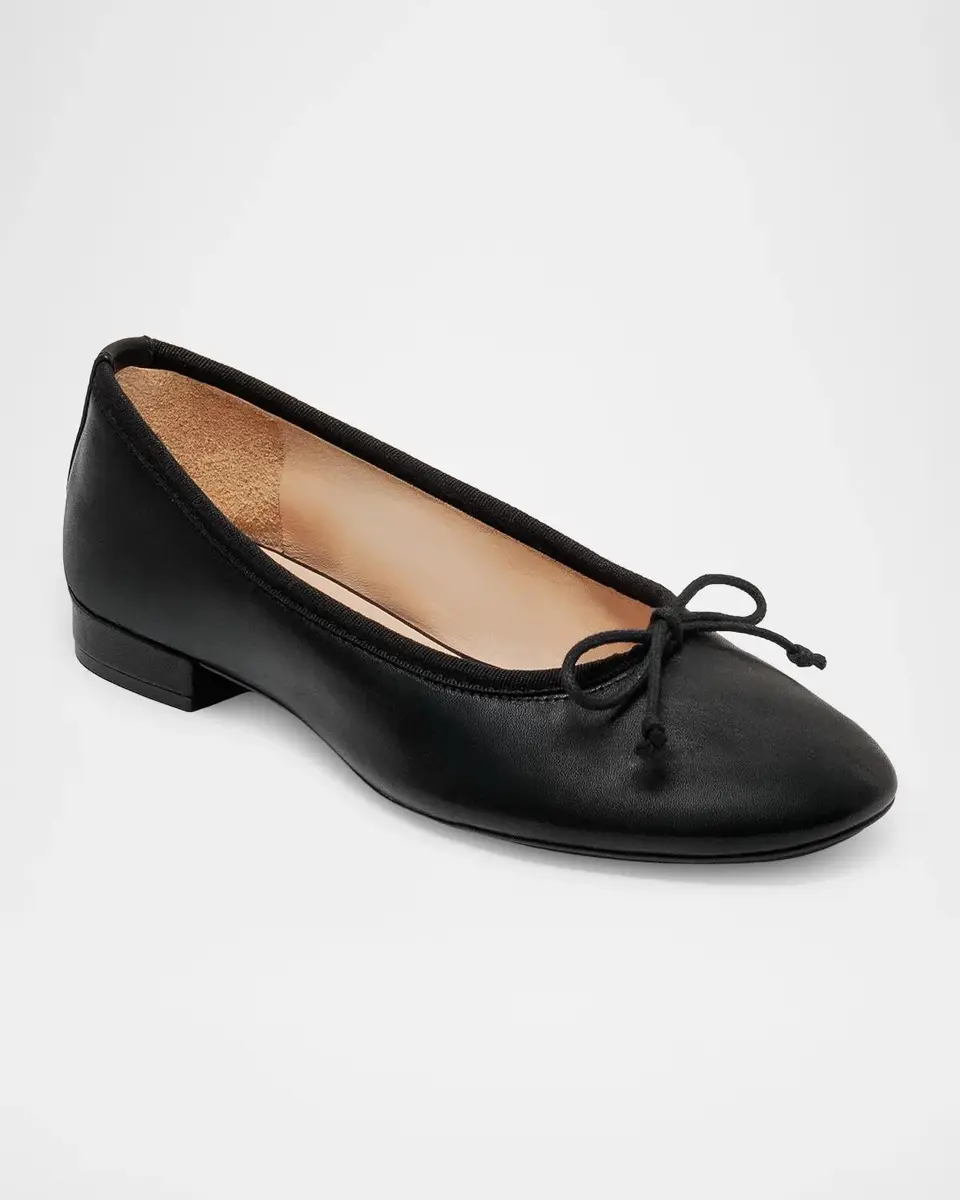 Bernardo Barbara Crinkle Metallic Leather Ballerina Flats | Thumbnail 2 Bernardo Barbara Crinkle Metallic Leather Ballerina Flats | Thumbnail 2