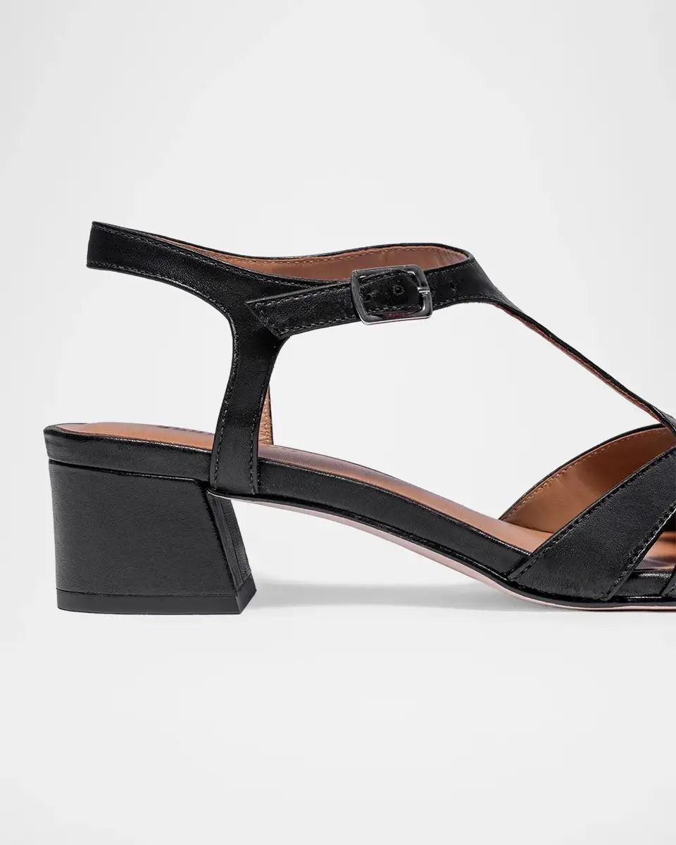 Bernardo 30mm Jean Crinkled Metallic Leather Strappy Sandals | Thumbnail 3 Bernardo 30mm Jean Crinkled Metallic Leather Strappy Sandals | Thumbnail 3