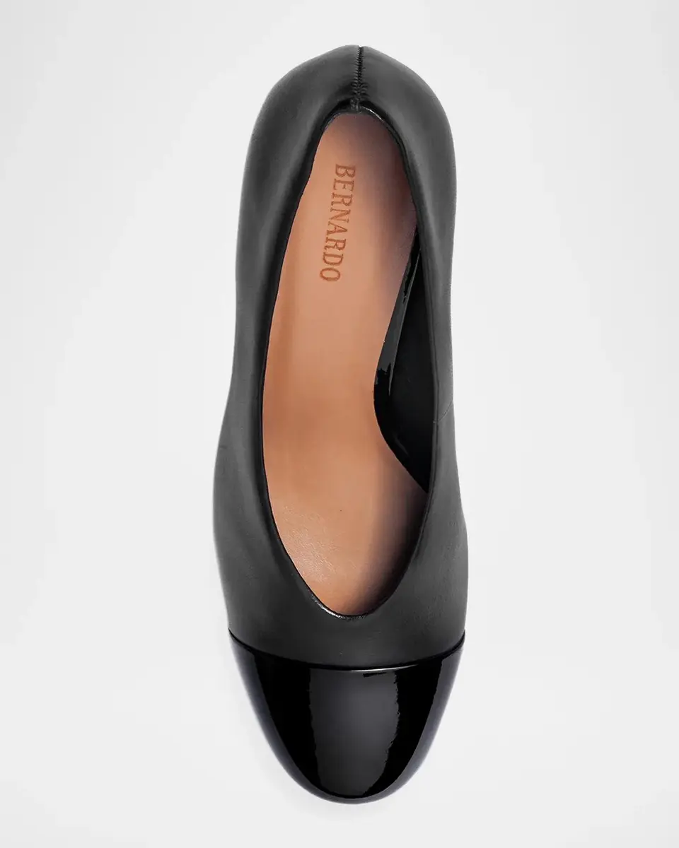 Bernardo 65mm Murphy Leather Pumps | Thumbnail 3