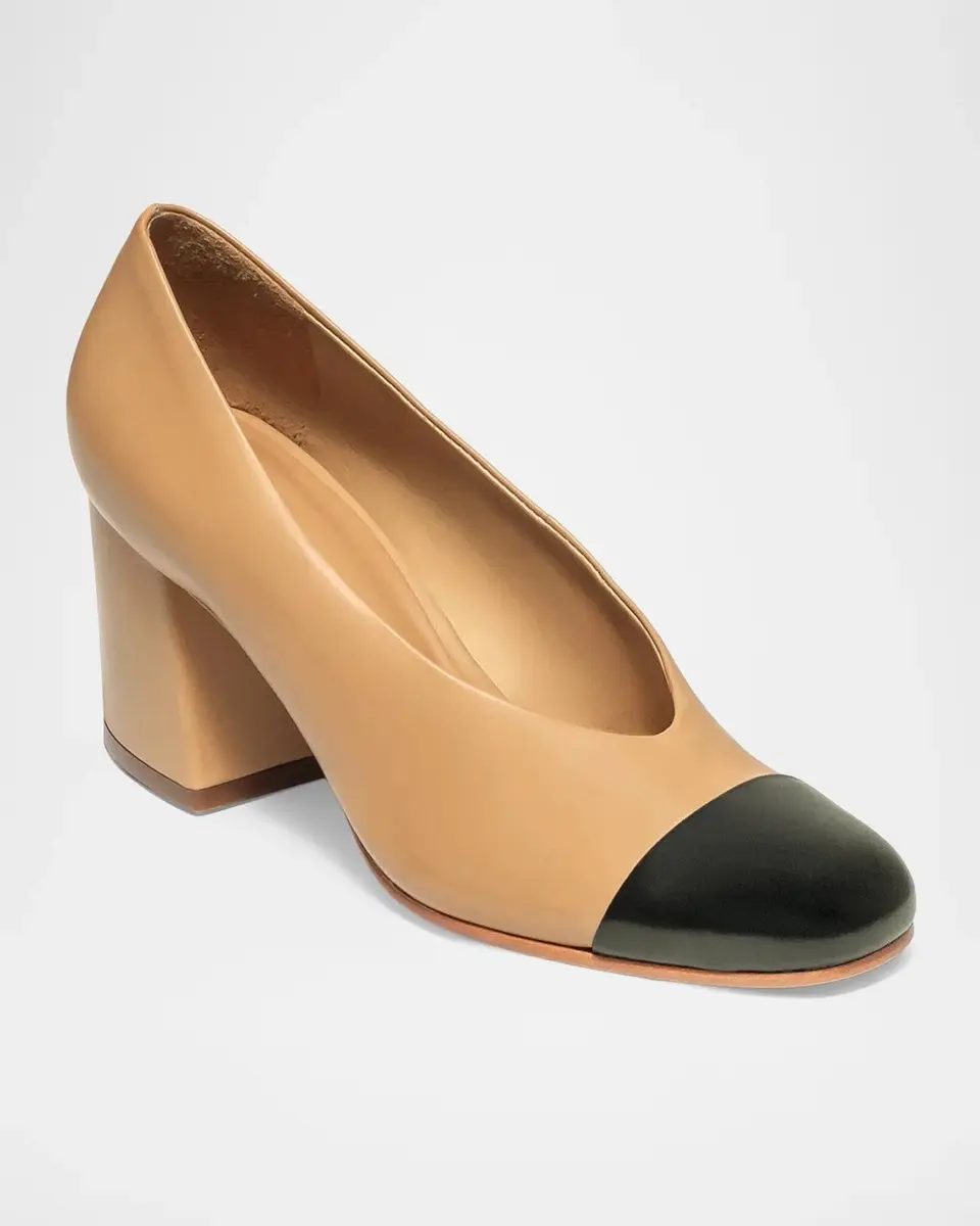Bernardo 65mm Murphy Leather Pumps | Thumbnail 2 Bernardo 65mm Murphy Leather Pumps | Thumbnail 2