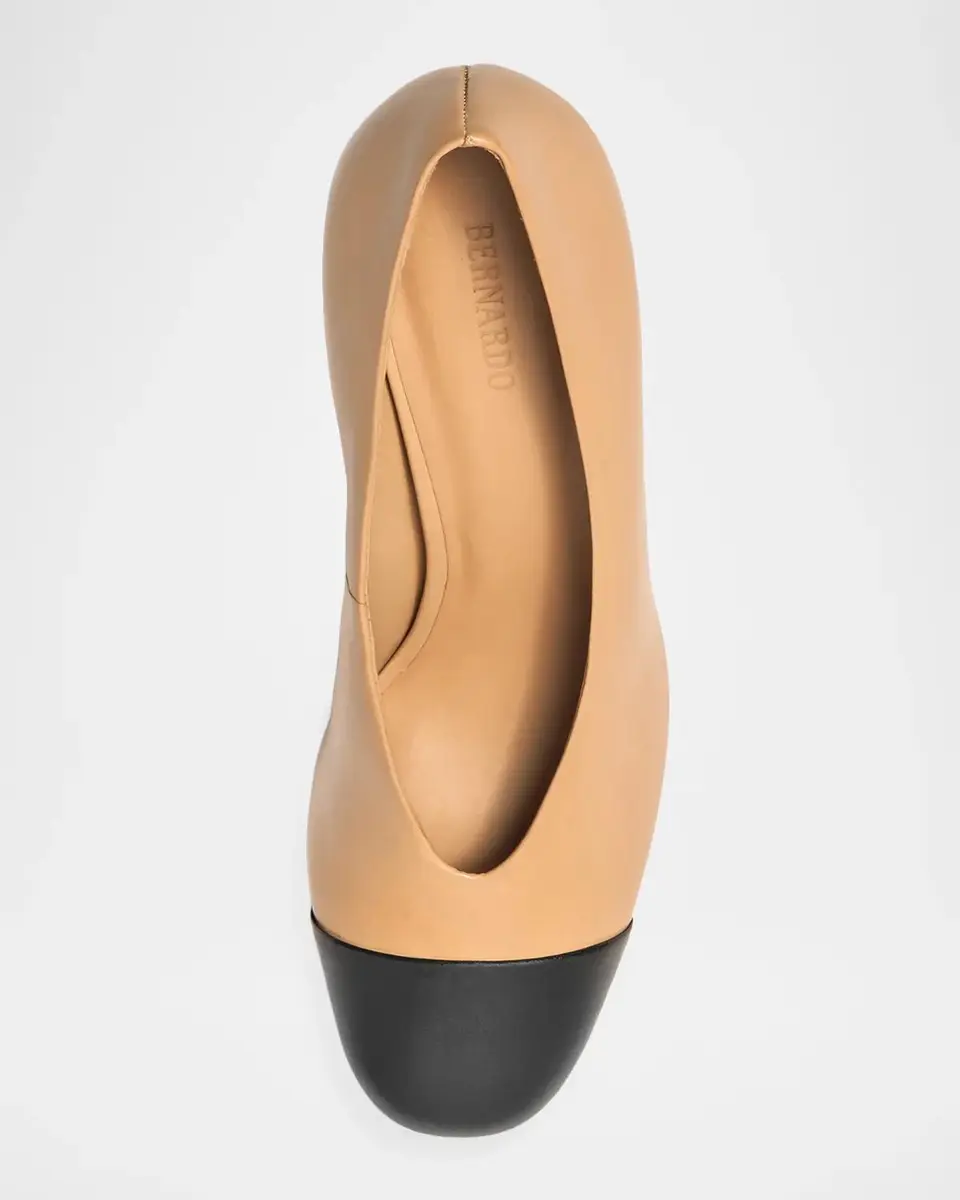 Bernardo 65mm Murphy Leather Pumps | Thumbnail 3 Bernardo 65mm Murphy Leather Pumps | Thumbnail 3