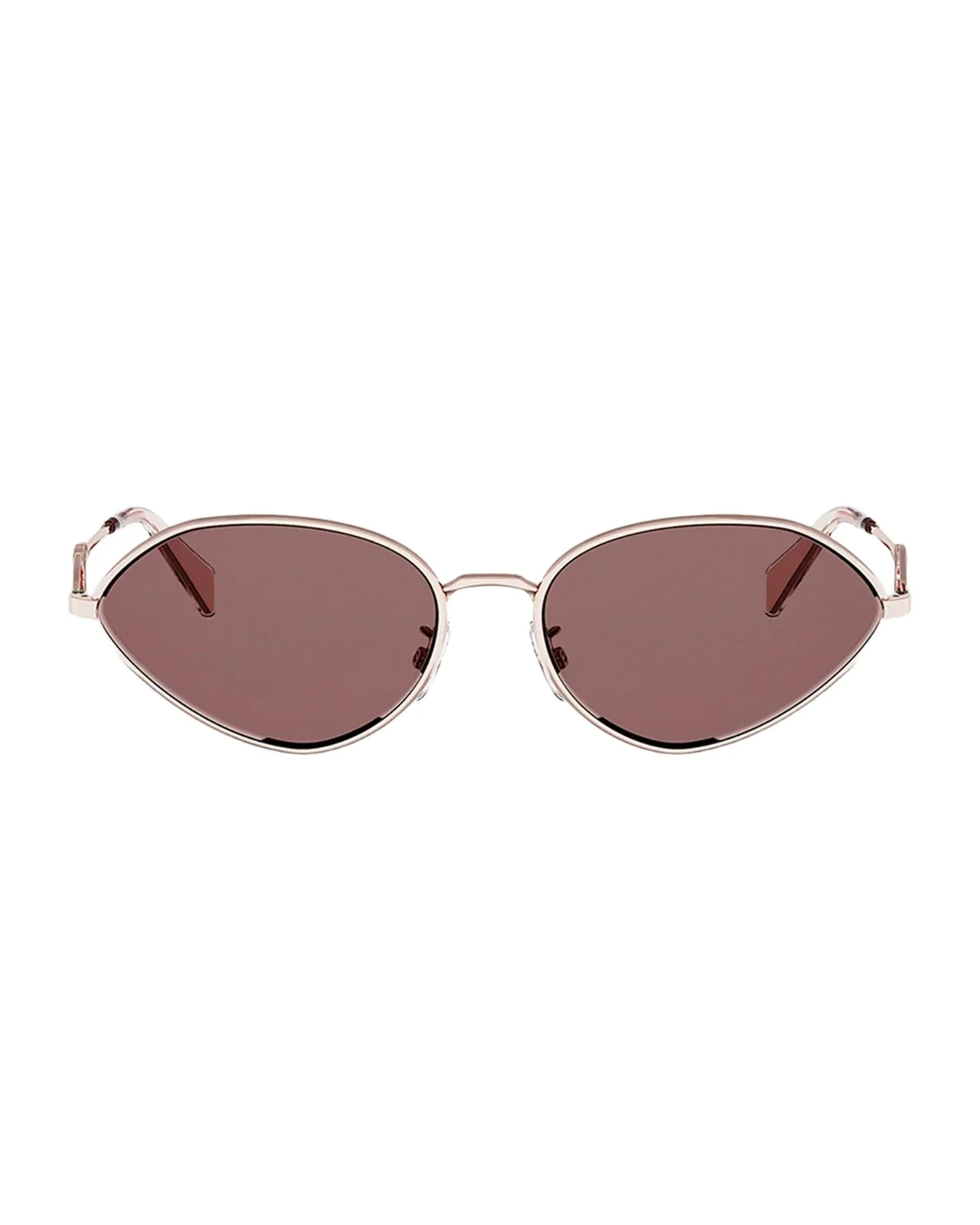 Wire 58MM Oval Sunglasses Wire 58MM Oval Sunglasses